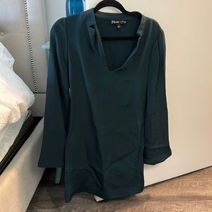 Emerald Green Shift Dress